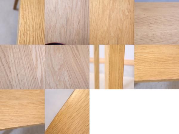 人気のMUJI(無印良品)のオーク無垢材パーソナルデスク。シンプル