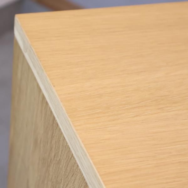 人気の無印良品(MUJI)のオーク材 3段・3列スタッキングシェルフ