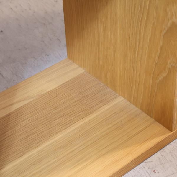 人気の無印良品(MUJI)のオーク材 3段・3列スタッキングシェルフ 人気の無印良品(MUJI)のオーク材 3段・3列スタッキングシェルフ