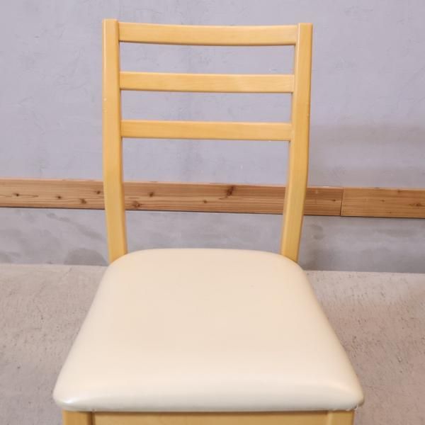 IDC OTSUKA(大塚家具)のフルート ダイニングチェア 2脚セット IDC OTSUKA(大塚家具)のフルート ダイニングチェア 2脚セット