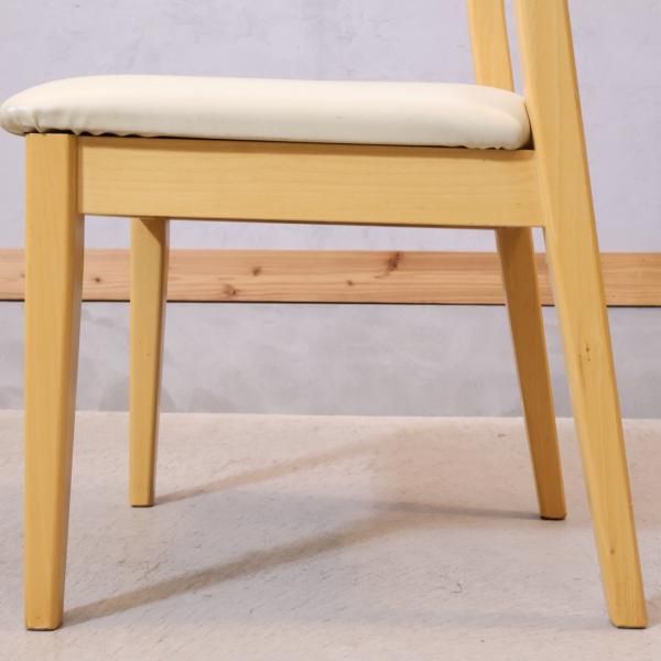 IDC OTSUKA(大塚家具)のフルート ダイニングチェア 2脚セット IDC OTSUKA(大塚家具)のフルート ダイニングチェア 2脚セット