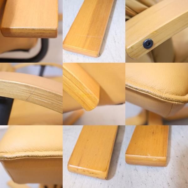 北欧デンマークのメーカーKEBE(ケベ)社の本革を使用した 北欧デンマークのメーカーKEBE(ケベ)社の本革を使用した