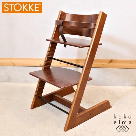【美品】STOKKE TRIPP TRAPP ナンバー6 良品 正規品 STOKKE トリップトラップ ナチュラル色 シリアル