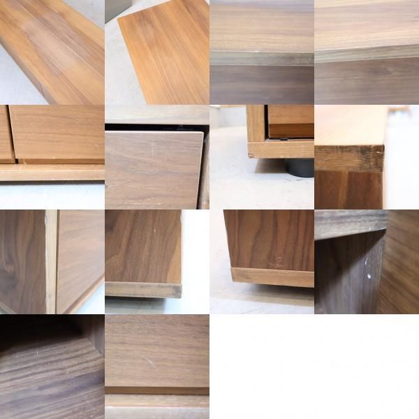 人気の無印良品(MUJI)のウォールナット材 スタッキング 人気の無印良品(MUJI)のウォールナット材 スタッキング