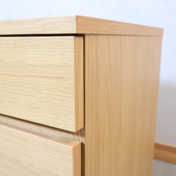 人気の無印良品(MUJI)のオーク材 キャビネット・木製扉