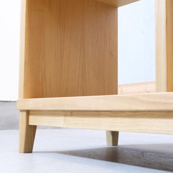 MUJI(無印良品)の稀少なオープンシェルフ2×2/タモ材 ナチュラル MUJI(無印良品)の稀少なオープンシェルフ2×2/タモ材 ナチュラル