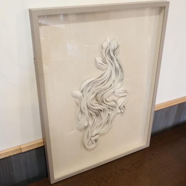 【値引き不可】BoConcept 抽象油彩画　デンマーク人画家　縦80×横100 値引き不可】BoConcept 抽象油彩画 デンマーク人画家 縦80×横100