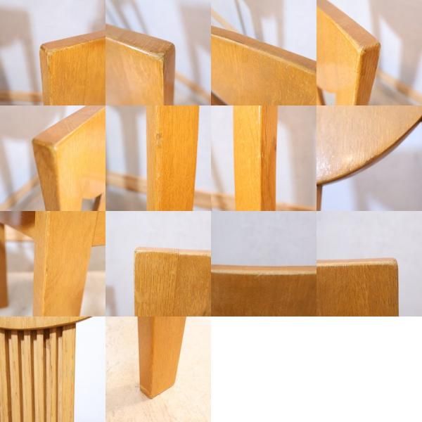 サントリー樽ものがたりのオーク無垢材 ダイニングチェア2脚セットです