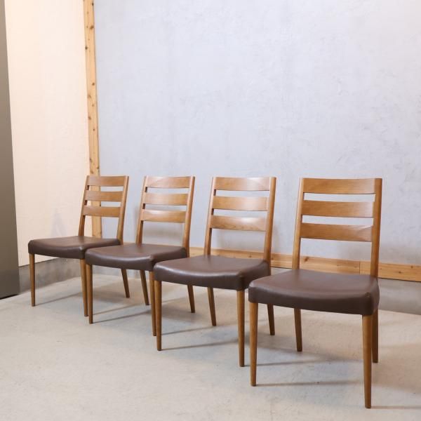 karimoku(カリモク家具)のCT6155 オーク材 ダイニングチェアー2 karimoku(カリモク家具)のCT6155 オーク材 ダイニングチェアー2