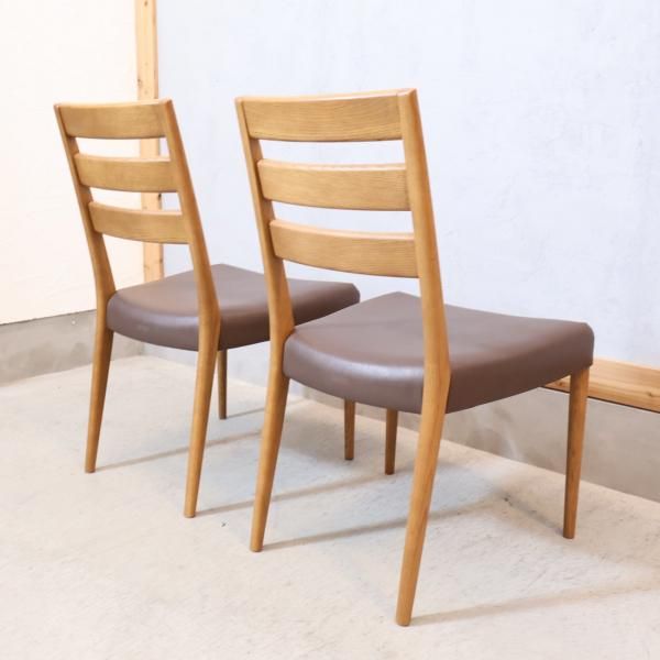 karimoku(カリモク家具)のCT6155 オーク材 ダイニングチェアー2 karimoku(カリモク家具)のCT6155 オーク材 ダイニングチェアー2