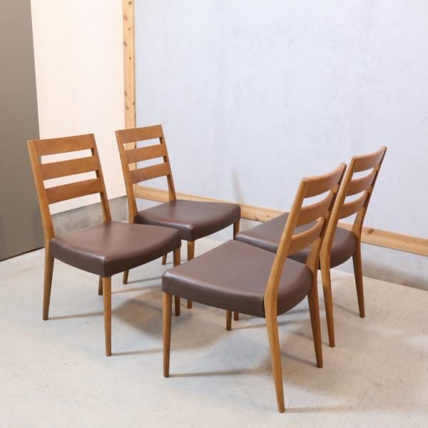 karimoku(カリモク家具)のCT6155 オーク材 ダイニングチェアー2 karimoku(カリモク家具)のCT6155 オーク材 ダイニングチェアー2