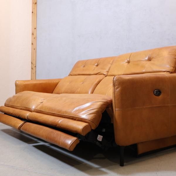 大型商品》SHEFFIELD RECLINING SOFA ブラウン シェフィールド