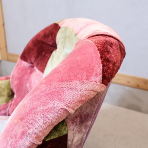 ②HALO ハロ ANNE CHAIR アンチェア シングルソファ アスプルンド 送料無料】 ASPLUND HALO ANNE CHAIR VELVET PATCHWORK BOHEM 1