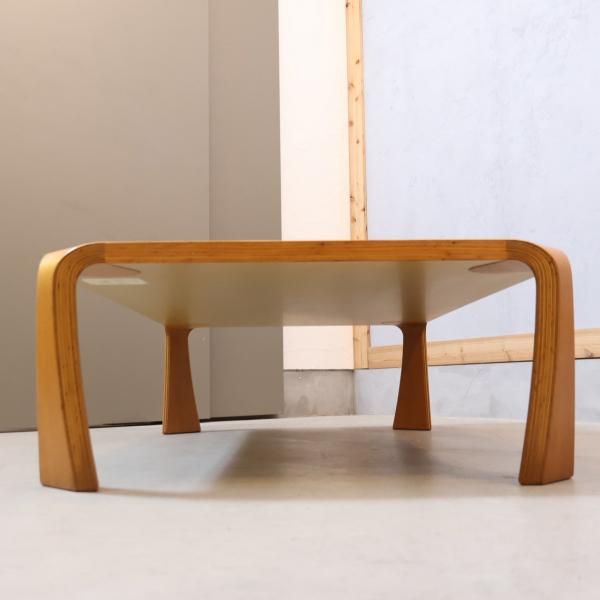 天童木工(TENDO)のロングセラー商品、乾三郎の座卓(板目) W121cm 天童木工(TENDO)のロングセラー商品、乾三郎の座卓(板目) W121cm
