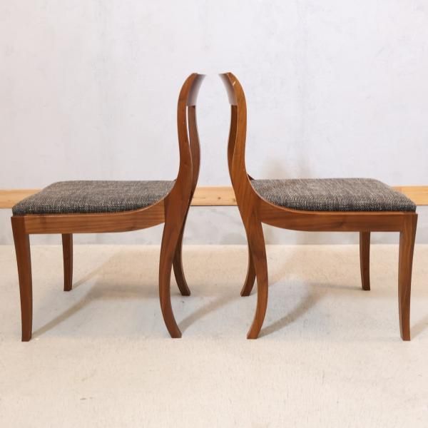 collabore(コラボレ)のCH-02 ダイニングチェア 2脚セットです。優美な