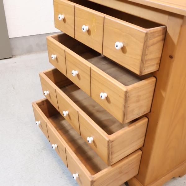 AUNT STELLA'S(アントステラ)のパイン材4 Drawers Apothecary (4