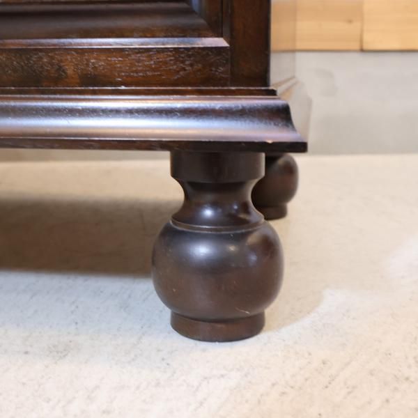 松本民芸家具 ミズメザクラ無垢 ボールフットビューロー ライティングビューロー 松本民芸家具のミズメザクラ無垢材を使用した重H型ボールフット