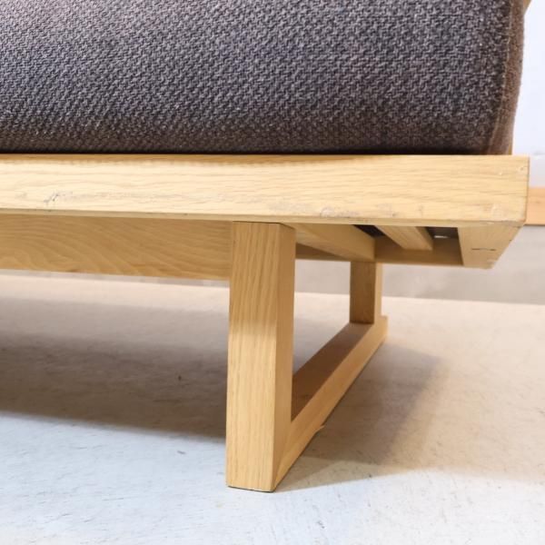 展示品　カリモク　オーク材　無垢材　ラブソファ　ワイドラブソファ　コンパクト 展示品 カリモク オーク材 無垢材 ラブソファ ワイドラブソファ