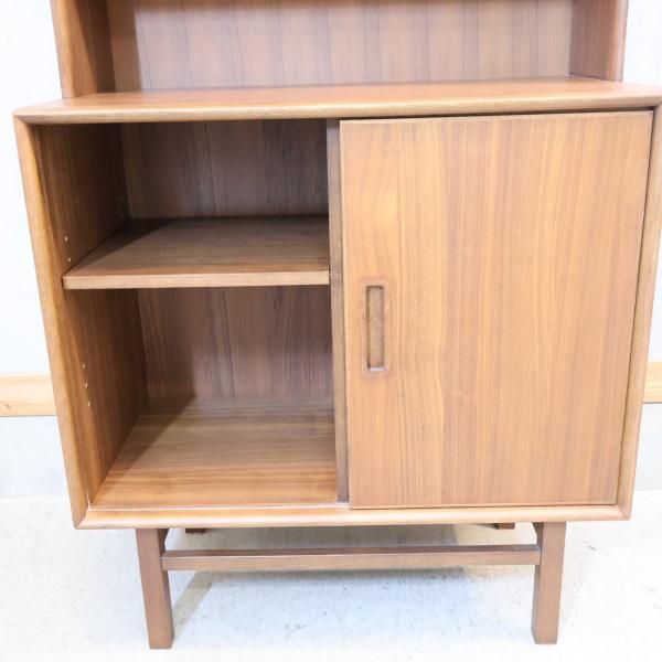 IDC OTSUKA 大塚家具 フィル ウォールナット オープンシェルフ 収納 IDC OTSUKA(大塚家具)の木の素材感を楽しめるFill(フィル