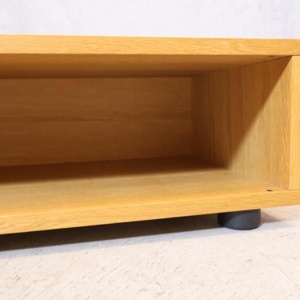 無印良品(MUJI)のオーク材 AVラックです！シンプルな薄型のTV