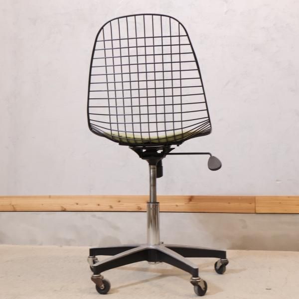 Wire Chair / ワイヤーチェア 【ブラック】 イームズワイヤーチェア Eames Wire Chair DKR ブラック 展示品