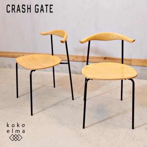 CRASH GATE クラッシュゲート NOR ノル ラウル ダイニングチェア 未使用品◇CRASH GATE(クラッシュゲート)/NOR(ノル)のラウル