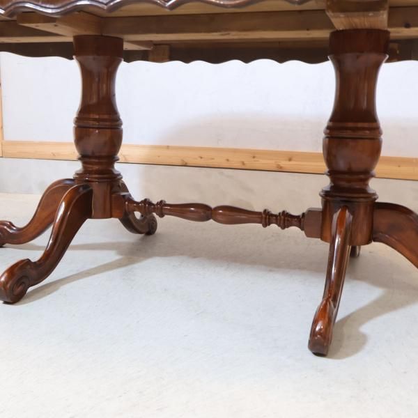 NON☆管125☆イタリア製☆アンティーク☆象嵌細工☆ダイニングテーブル 楽天市場】イタリア製 象嵌 ダイニングテーブル 艶無しテーブル