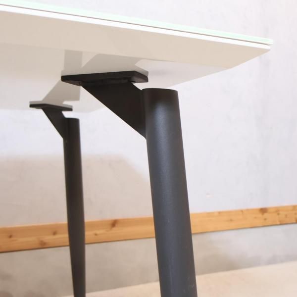 IDC OTSUKA 大塚家具 パシオン ガラストップ ダイニングテーブル