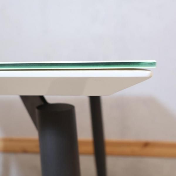 IDC OTSUKA 大塚家具 パシオン ガラストップ ダイニングテーブル ダイニングテーブル「パシオン ガラストップ」幅138cm 全2色