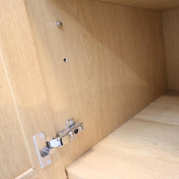 日進木工 nissin WHITE WOOD オーク材 食器棚 カップボード 飛騨高山の日進木工(nissin)のWHITE WOOD(ホワイトウッド