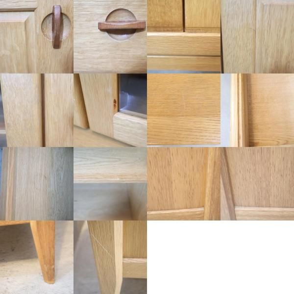 日進木工 nissin WHITE WOOD オーク材 食器棚 カップボード 飛騨高山の日進木工(nissin)のWHITE WOOD(ホワイトウッド