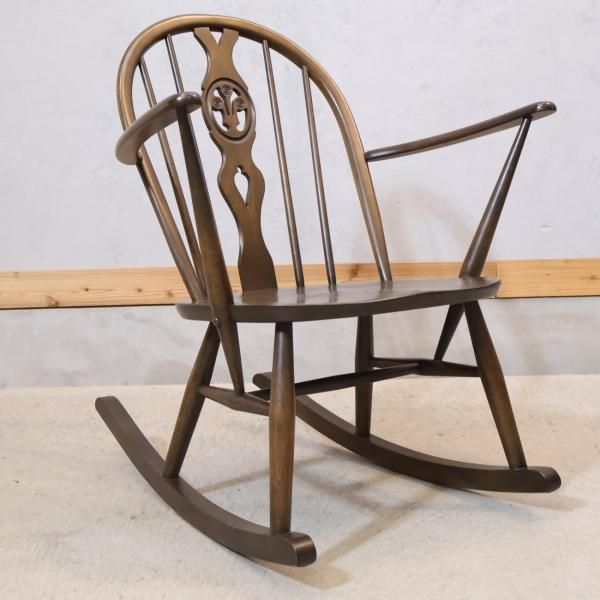 イギリスercol(アーコール)社のシスルバック ロッキングチェア！フープ