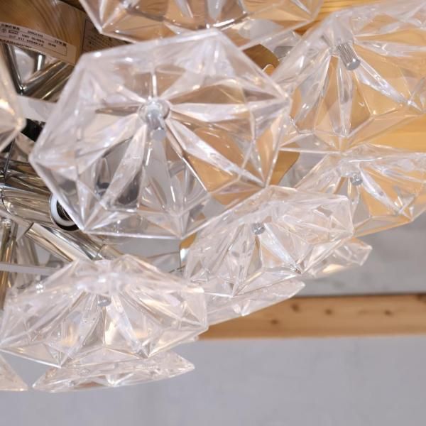 YAMAGIWAヤマギワ シャンデリア SNOW CRYSTALスノークリスタル yamagiwa YAMAGIWA（ヤマギワ）シャンデリア SNOW CRYSTAL