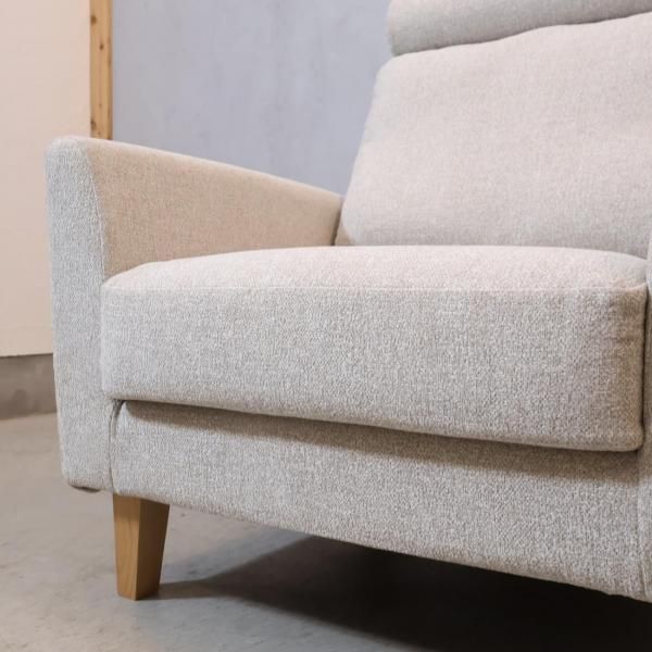 MOMO natural(モモナチュラル)のPHONO 1人掛けソファ ヘッドレスト付き