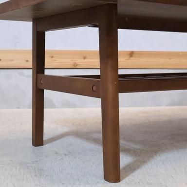 IDC OTSUKA JUNO リビングテーブル ウォールナット材 ローテーブル