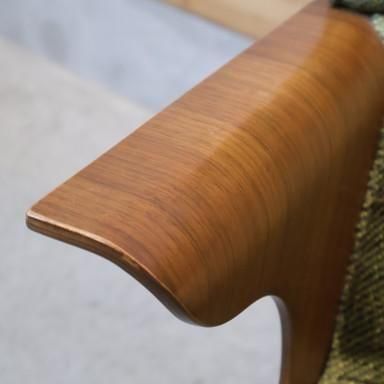 冨士ファニチア ウォールナット材 Tapio アームチェア ダイニングチェア