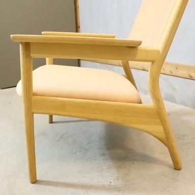 展示品◇Karimoku Case(カリモクケース)のN-LC01 オーク材 ラウンジ