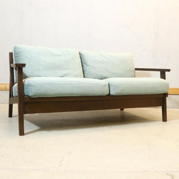 Francfranc フランフラン APEGO 2人掛けソファ 2シーター Francfranc(フランフラン)のAPEGO(アペーゴ) 2人掛けソファ。がっしり