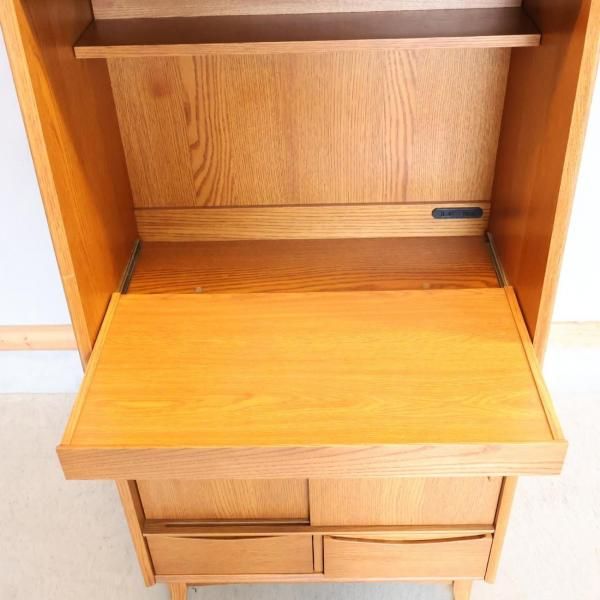 【unico】◇シグネ◆キッチン台◇オーク材◆程度良好◇ 値下げ/unico(ウニコ)のSIGNE(シグネ)シリーズのキッチンボード