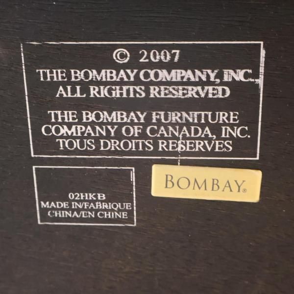 ボンベイカンパニー ライティングデスク アメリカ クラシック エレガント 机 アメリカのメーカーThe Bombay Company(ボンベイカンパニー)の