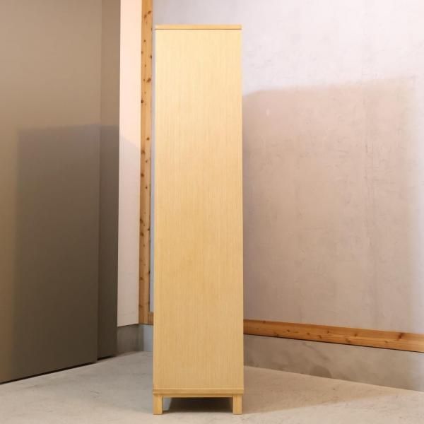 人気の無印良品のタモ材 木製収納です！！シンプルなデザインは