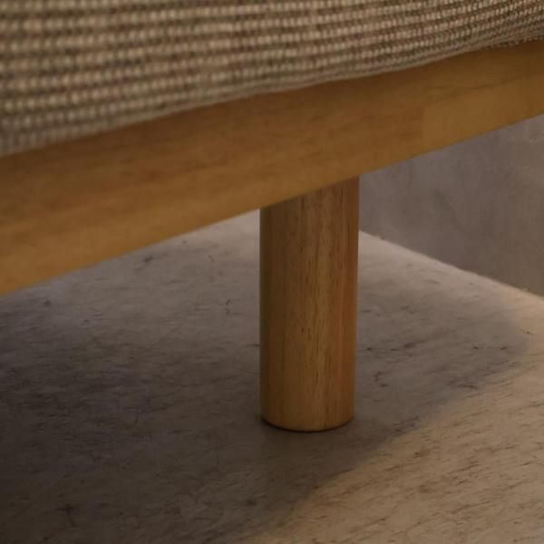 人気の無印良品(MUJI)のゆったり座れるアームレスソファ 2