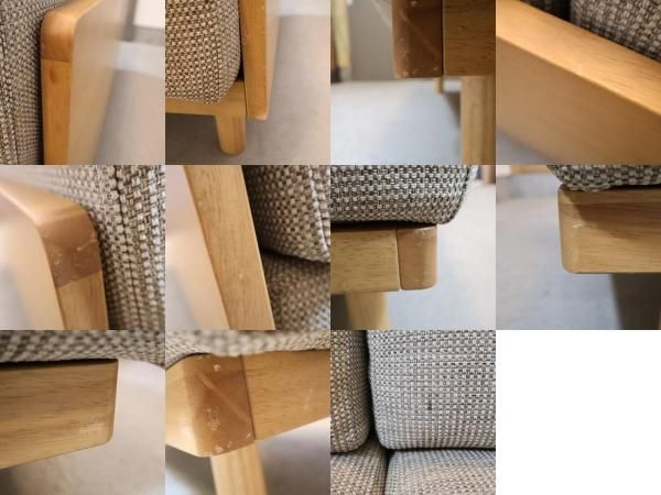 人気の無印良品(MUJI)のゆったり座れるアームレスソファ 2