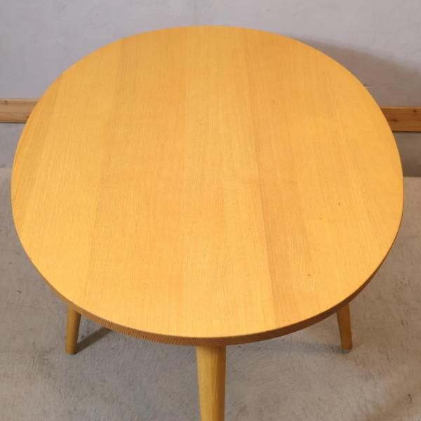 展示品 KASHIWA/柏木工 座卓 センターローテーブル オーク無垢集成材13 展示品 KASHIWA/柏木工 座卓 センターローテーブル オーク無垢