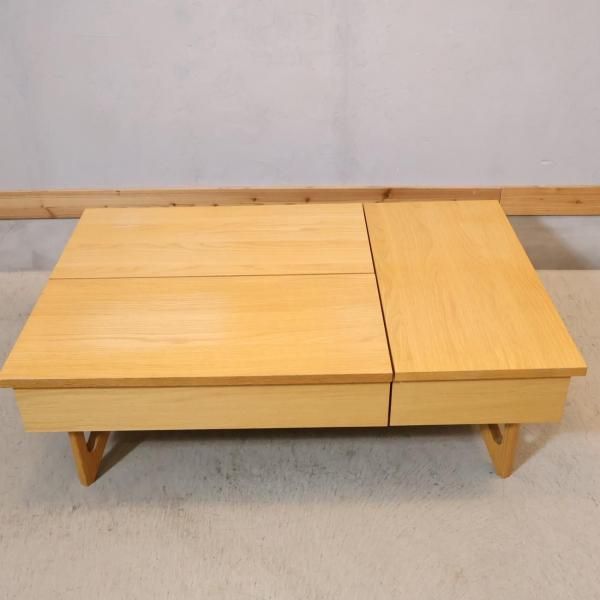 MORITA(モリタインテリア)のDue(デュエ) オーク材 リビングテーブル