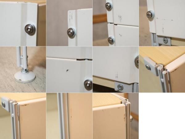 人気の無印良品(MUJI)のメープル材を使用した3段ユニット