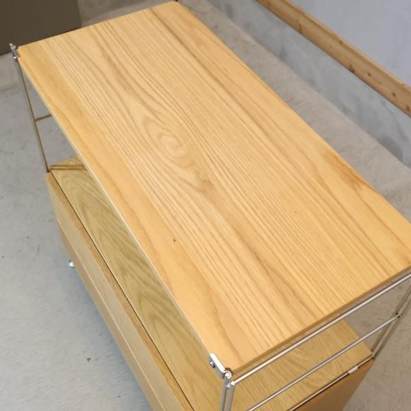 値下 りっこ 廃盤希少 無印良品 オーク材 ユニットシェルフ オープンラッ 無印良品 ／ MUJI ／ オーク材ユニットシェルフ ／ 廃盤品