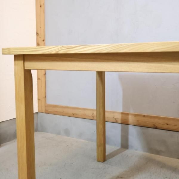 無印良品　廃盤　タモ材　ダイニングテーブル　165cm 無印良品の稀少なタモ材を使用したダイニングテーブルです♪80