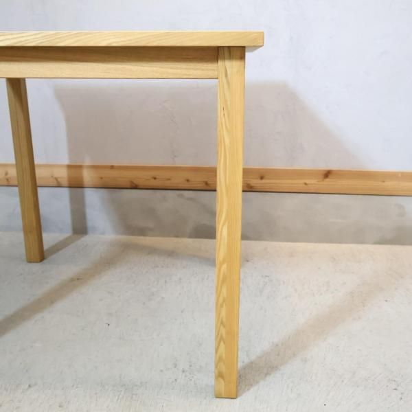 【無印良品】タモ材ダイニングテーブル 無印良品】タモ材・エクステンションテーブル・ダイニングセット