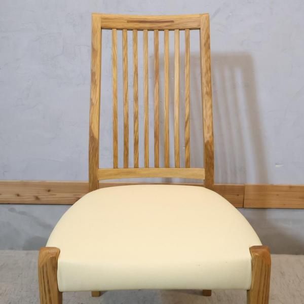 Sturd(スタード) シンプルなオーク材 ダイニングチェア 2脚セット
